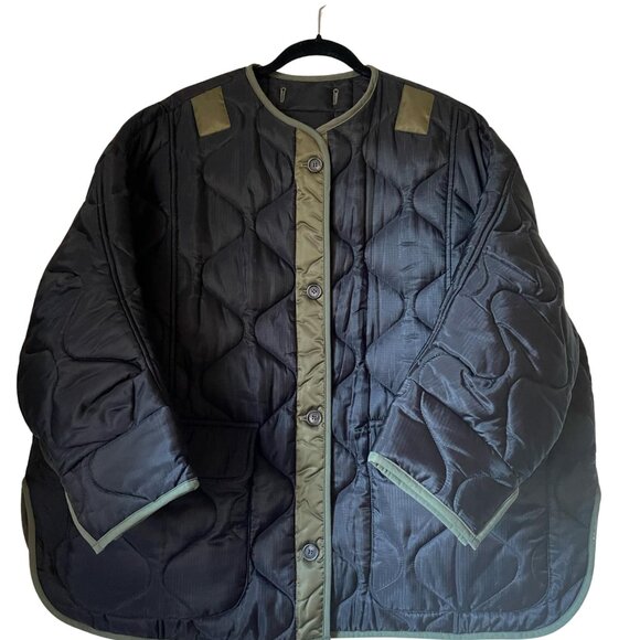 THE FRANKIE SHOP - Teddy quilted-shell jacket - Picture 1 of 9